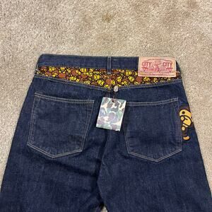 Authentic Bape 2000’s Baby Milo Jeans 32 NEW